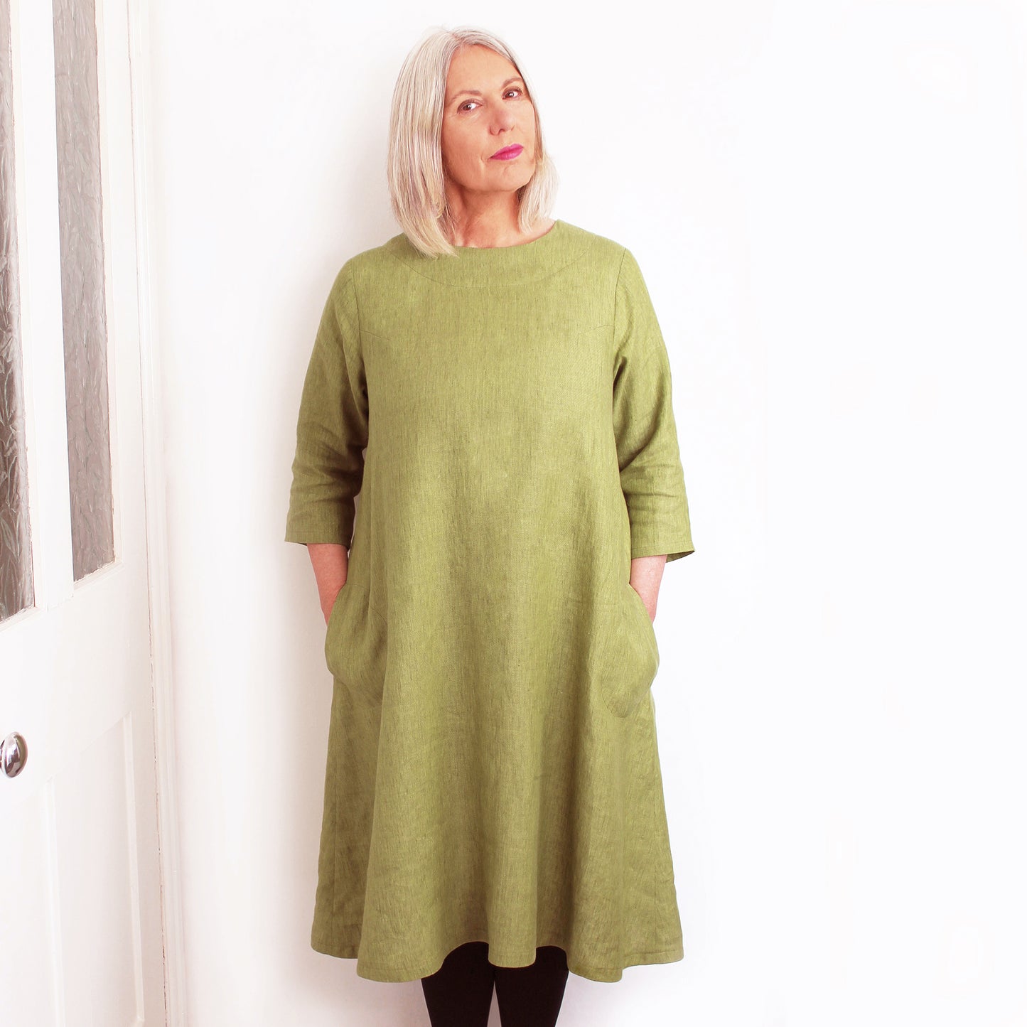 LINEN VISCOSE SLUB by the half metre