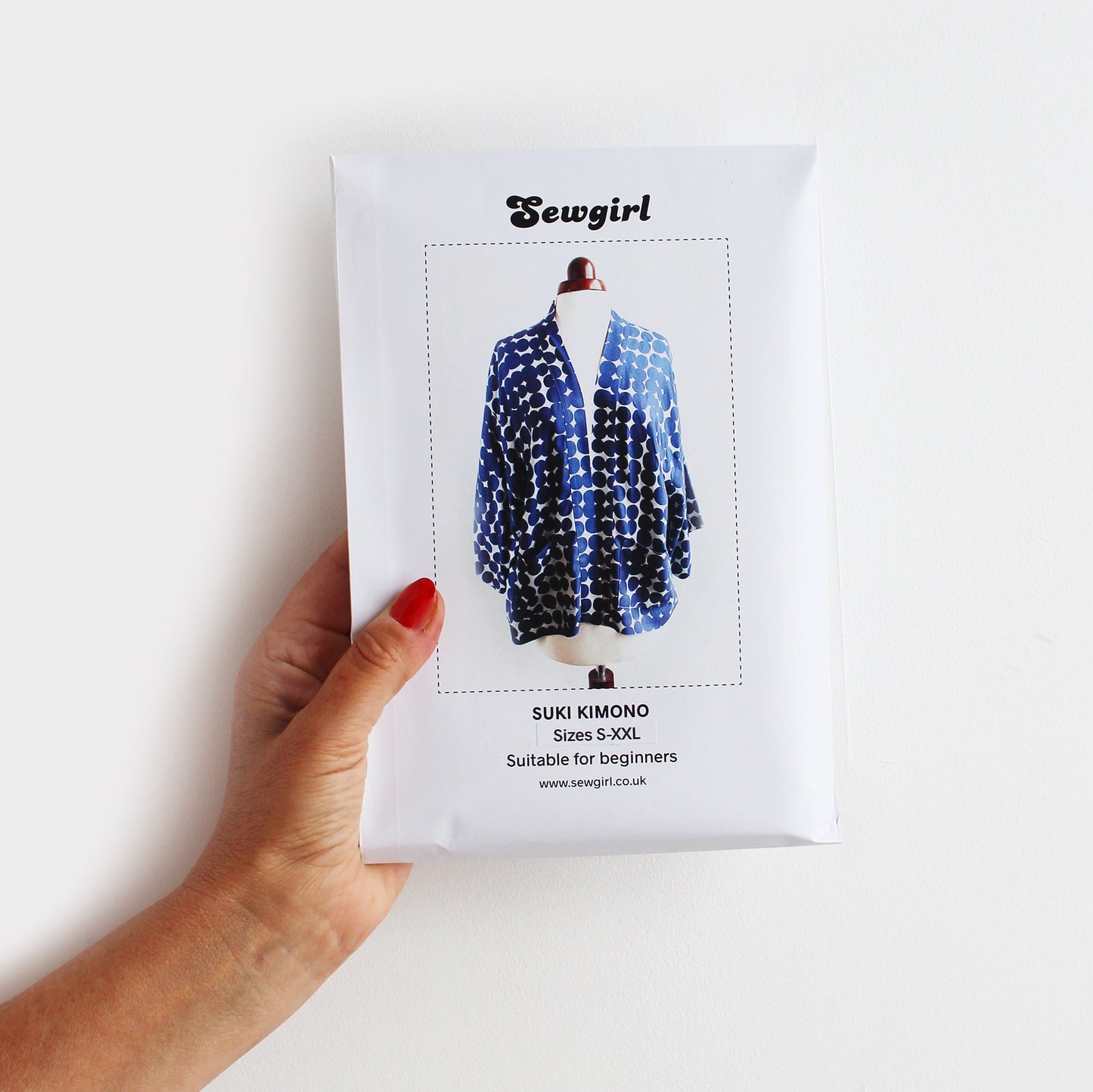 SUKI KIMONO sewing pattern (+cable knit kit)