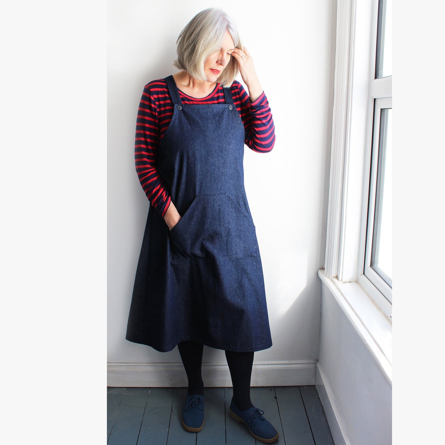 DENIM FABRIC (MEDIUM WEIGHT) by the half metre unit