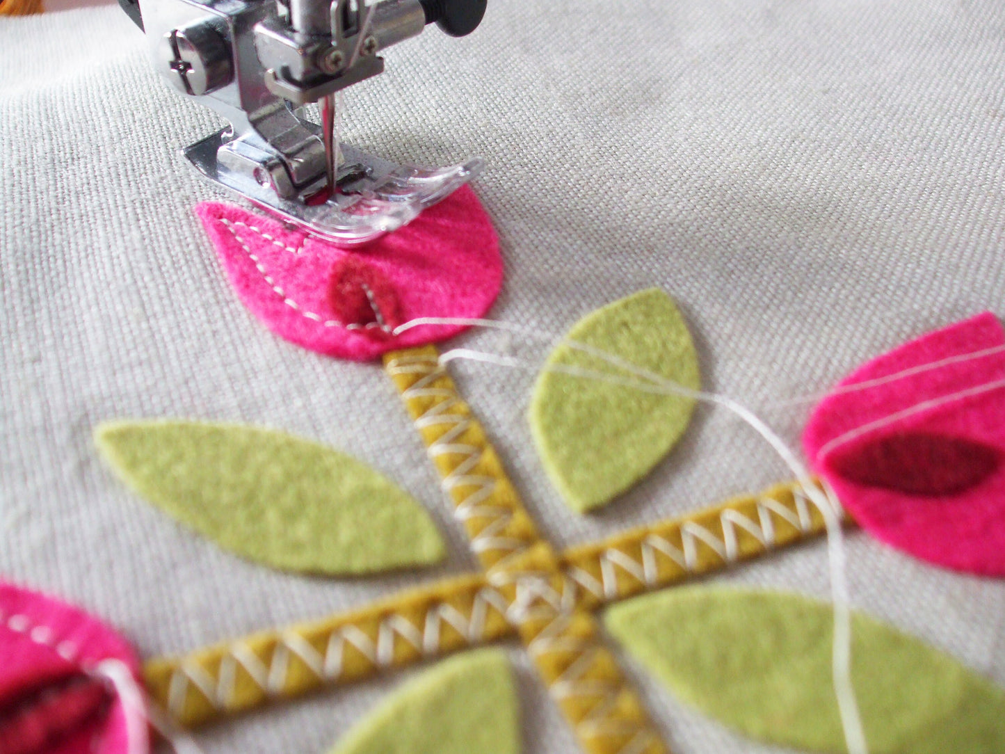 DRAWSTRING APPLIQUE BAG sewing pattern