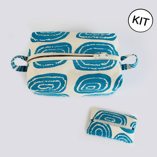 BOX ZIPPED POUCH & TISSUE HOLDER PDF DOWNLOAD sewing pattern