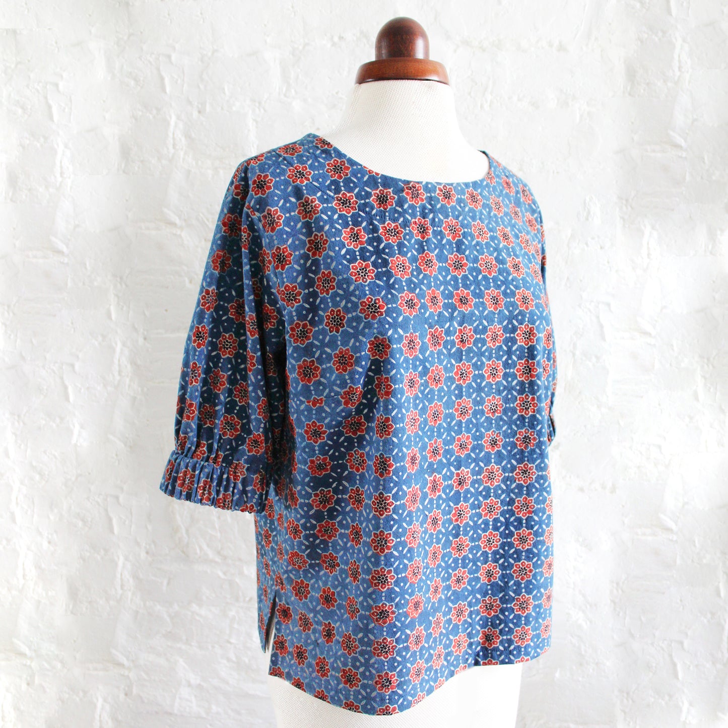 PEGGY TOP sewing pattern and KIT