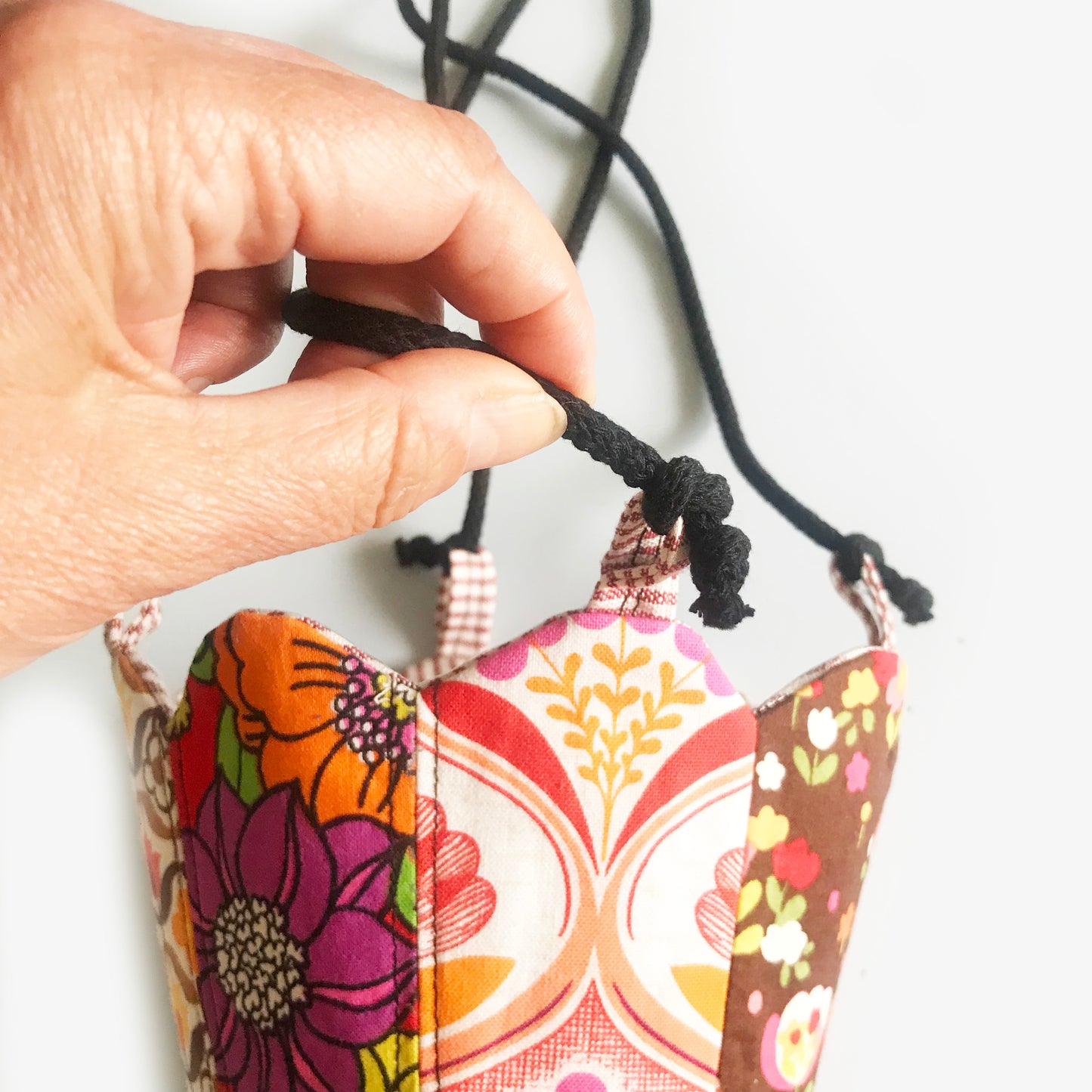 PATCHWORK FABRIC POTS PDF digital download sewing pattern