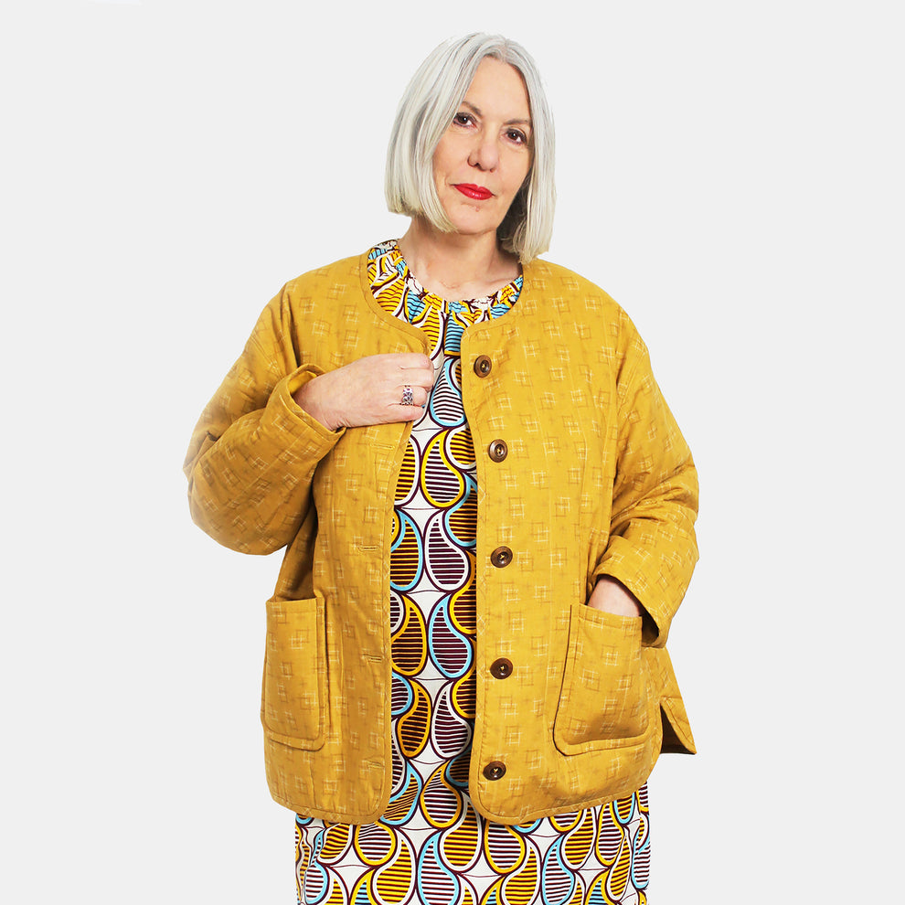 BIBI QUILTED JACKET sewing pattern Sewgirl UK