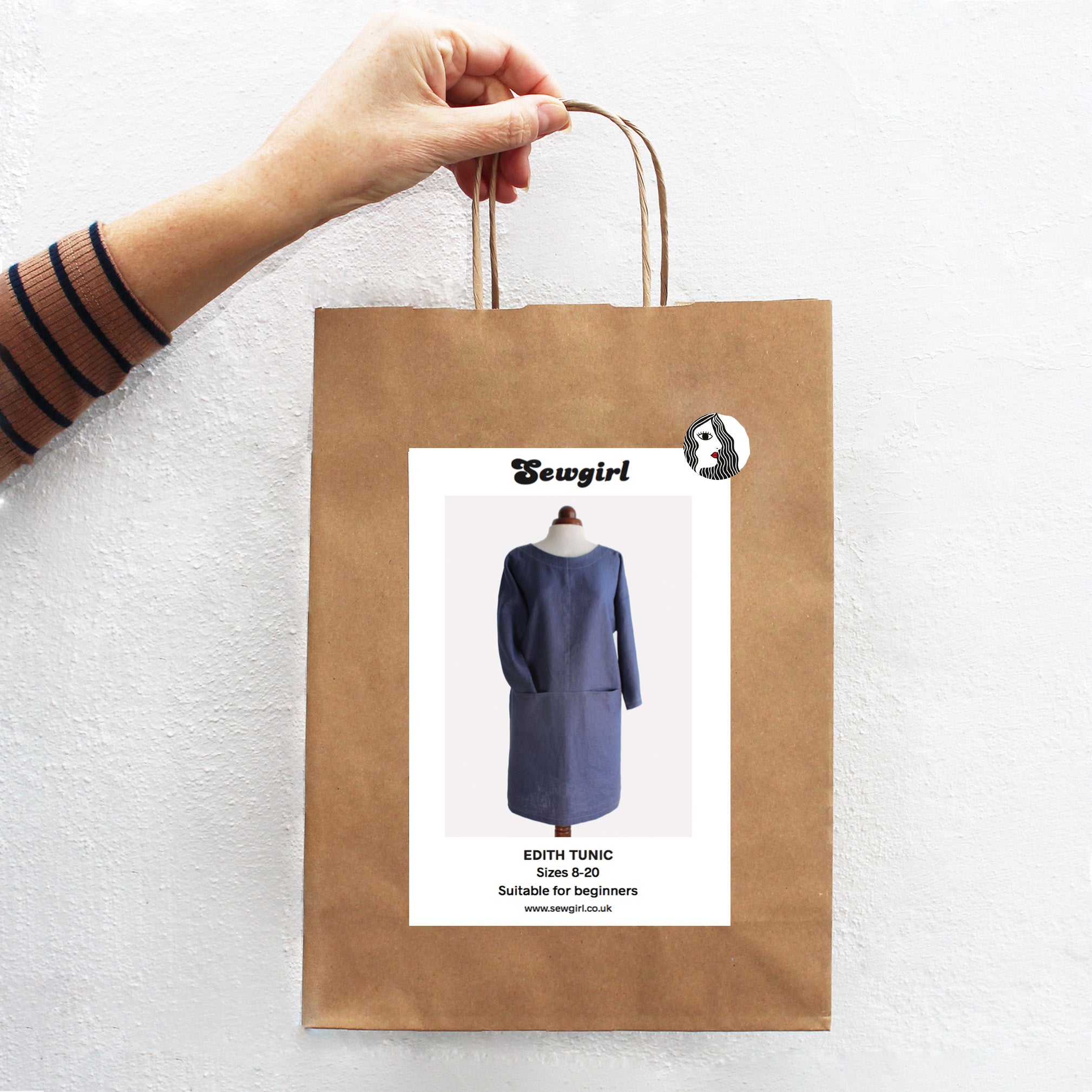 EDITH TUNIC sewing pattern – Sewgirl UK