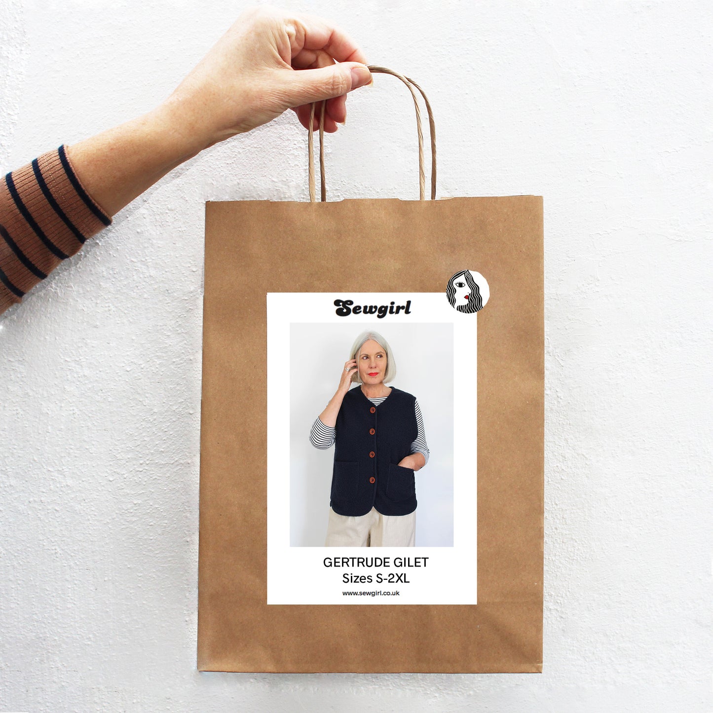GERTRUDE GILET PDF digital download sewing pattern