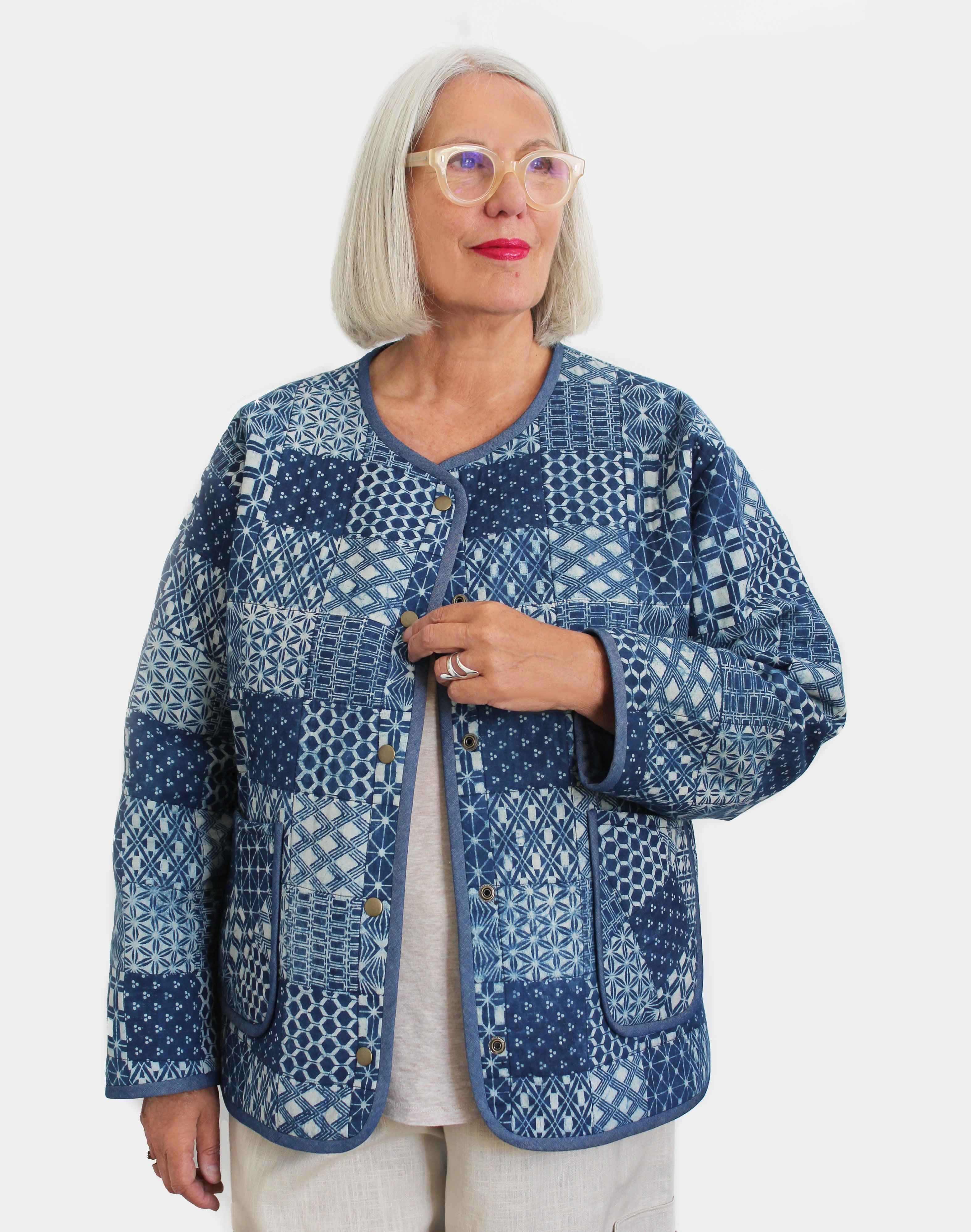 BIBI QUILTED JACKET sewing pattern – Sewgirl UK