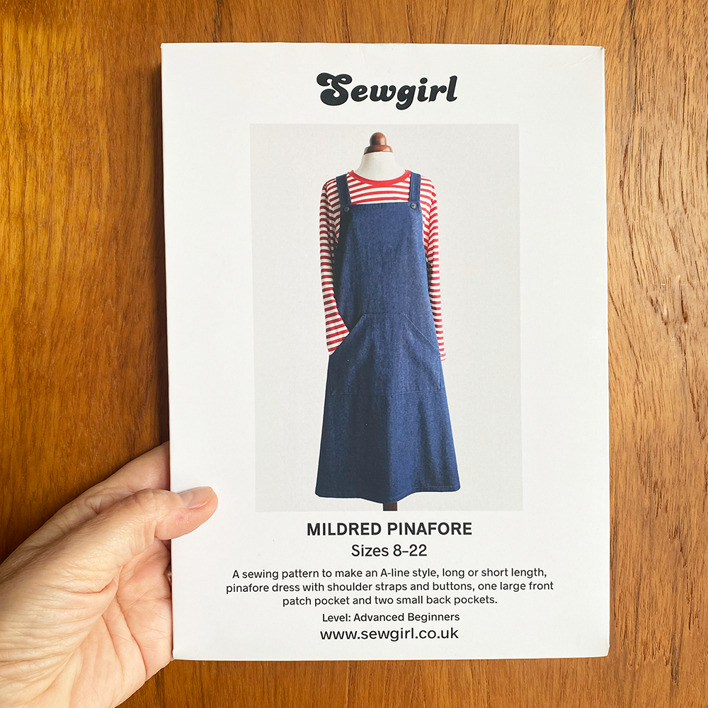 MILDRED PINAFORE sewing KIT