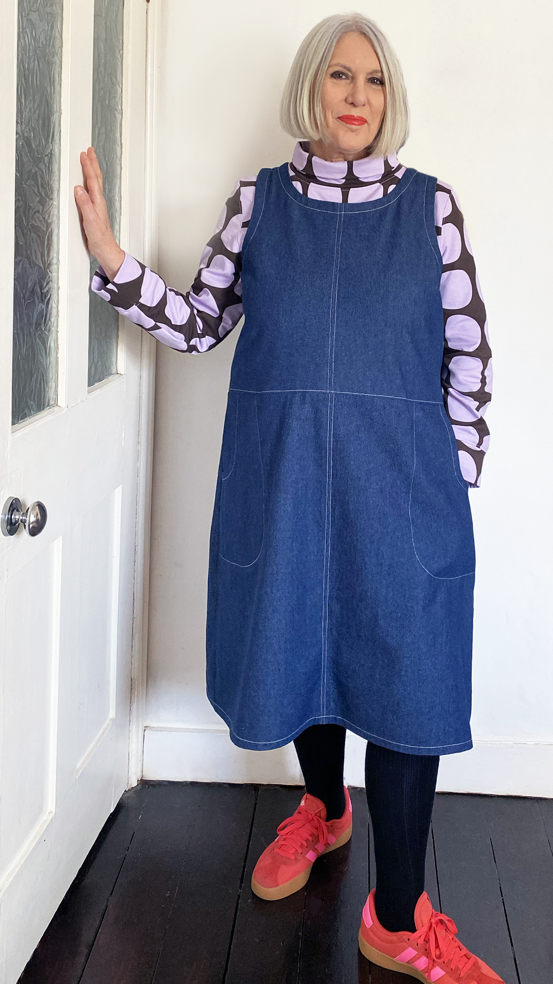 DAPHNE PINAFORE DRESS & TOP sewing pattern and KIT DAPHNE PINAFORE DRESS & TOP sewing pattern and KIT
