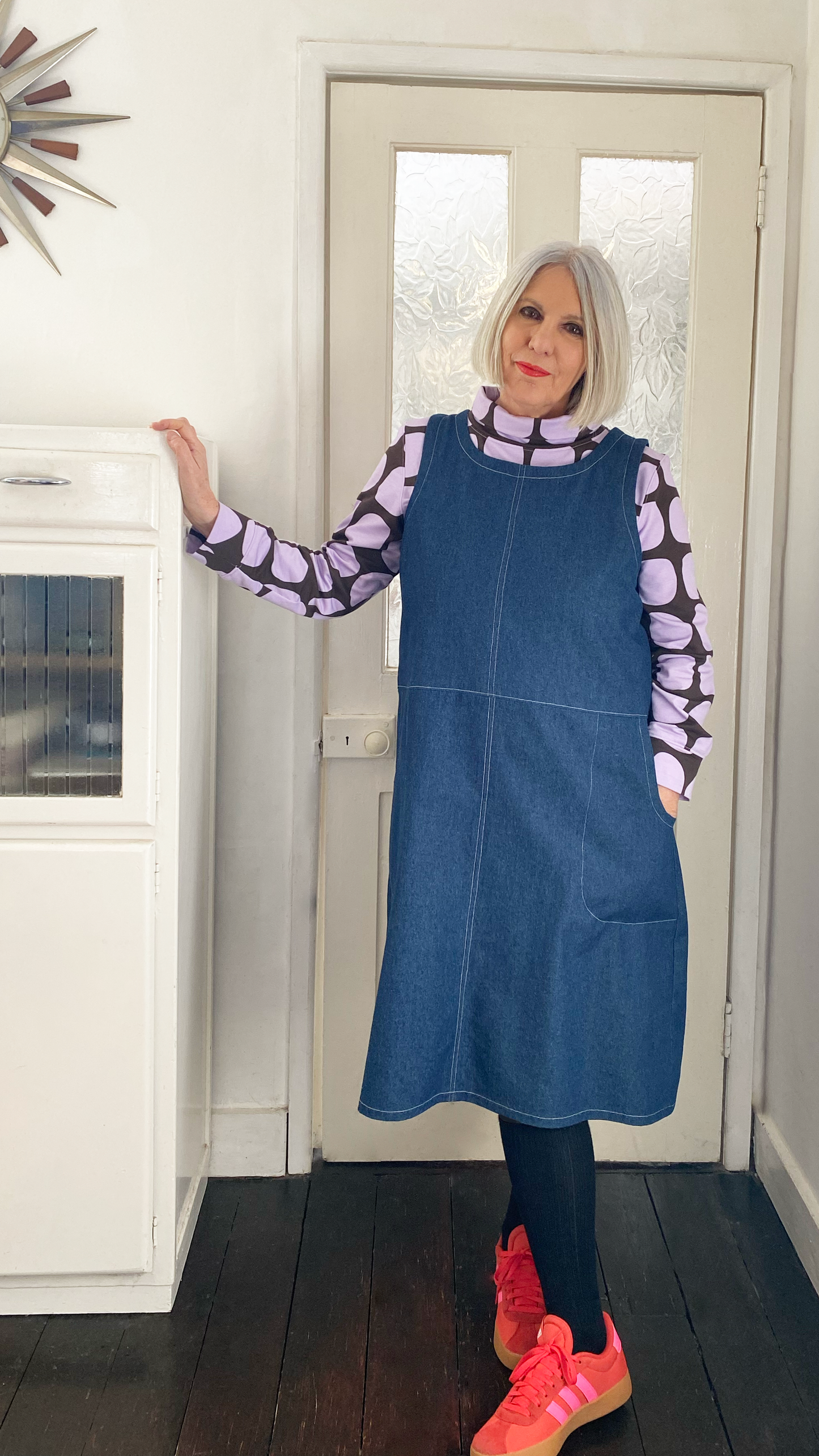 DAPHNE PINAFORE DRESS & TOP sewing pattern and KIT