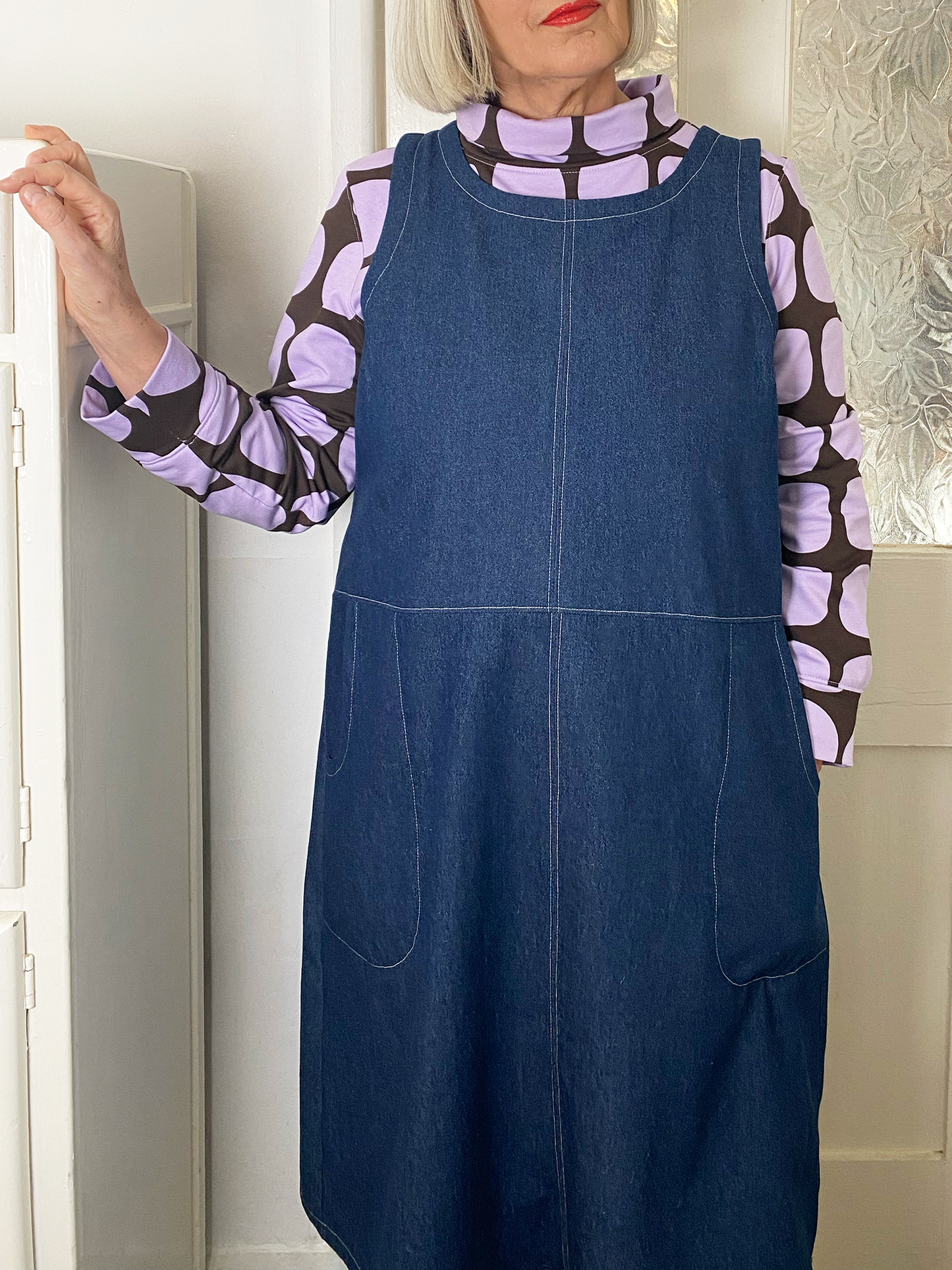 DAPHNE PINAFORE DRESS PDF digital download sewing pattern