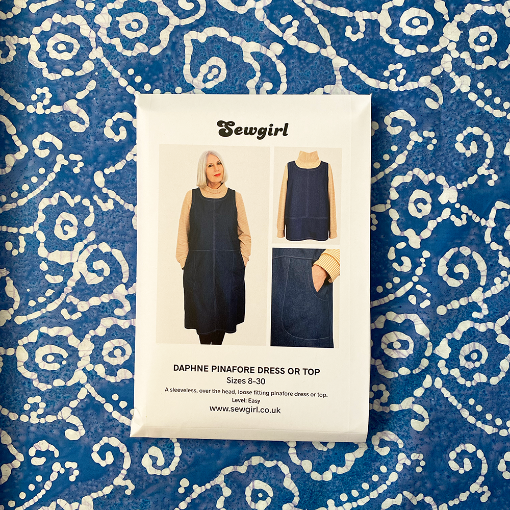DAPHNE PINAFORE DRESS & TOP sewing pattern and KIT