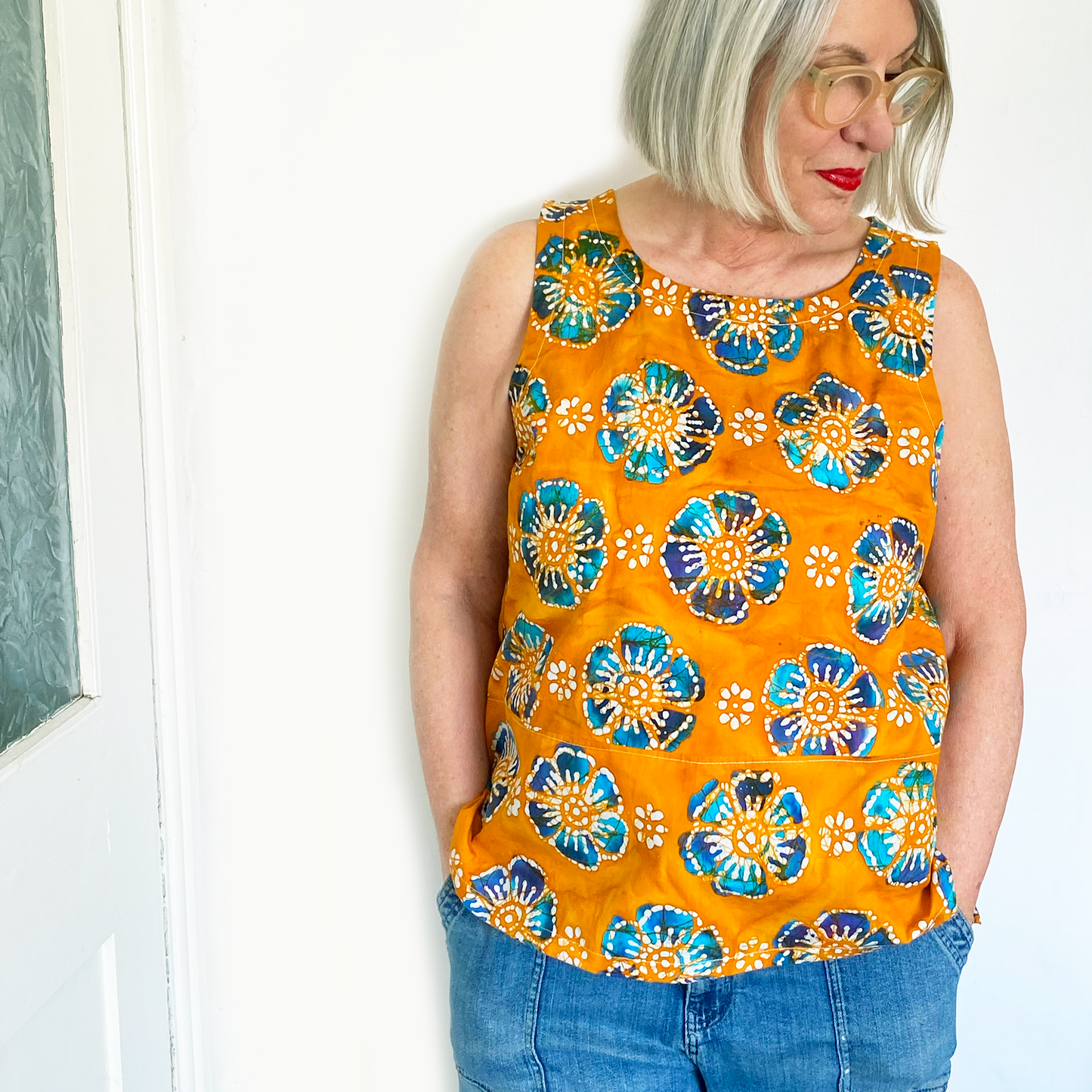 DAPHNE PINAFORE DRESS & TOP sewing pattern and KIT