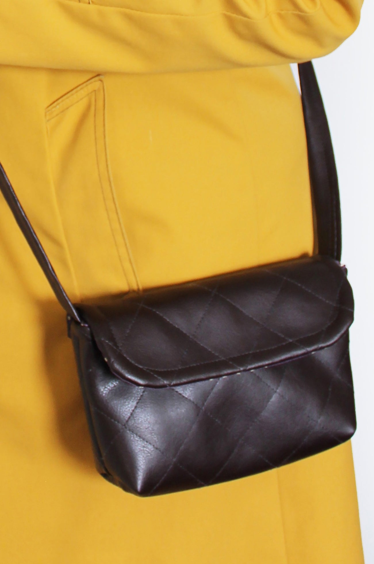 QUILTED WRAP SCARF BAGUETTE PURSE sewing pattern