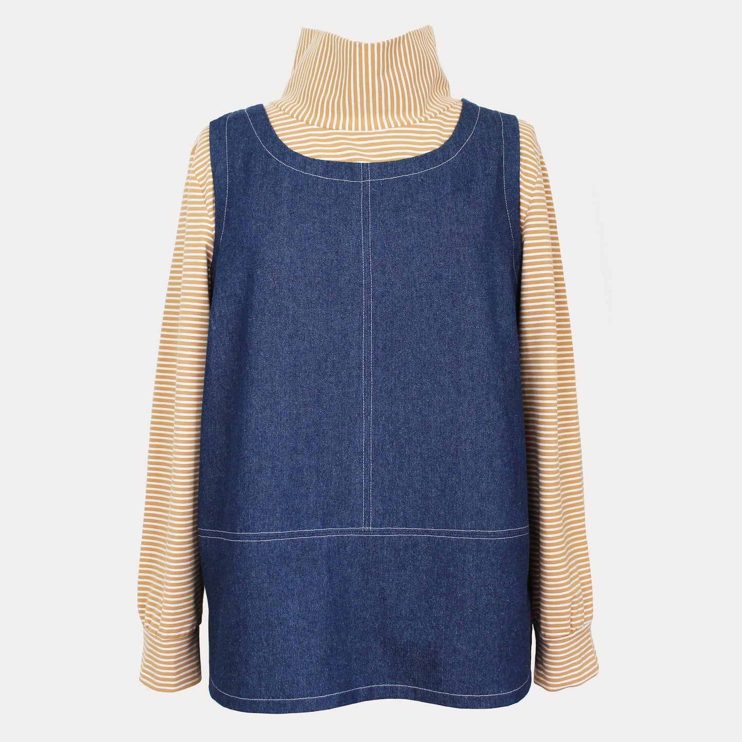 DAPHNE PINAFORE DRESS & TOP sewing pattern and KIT