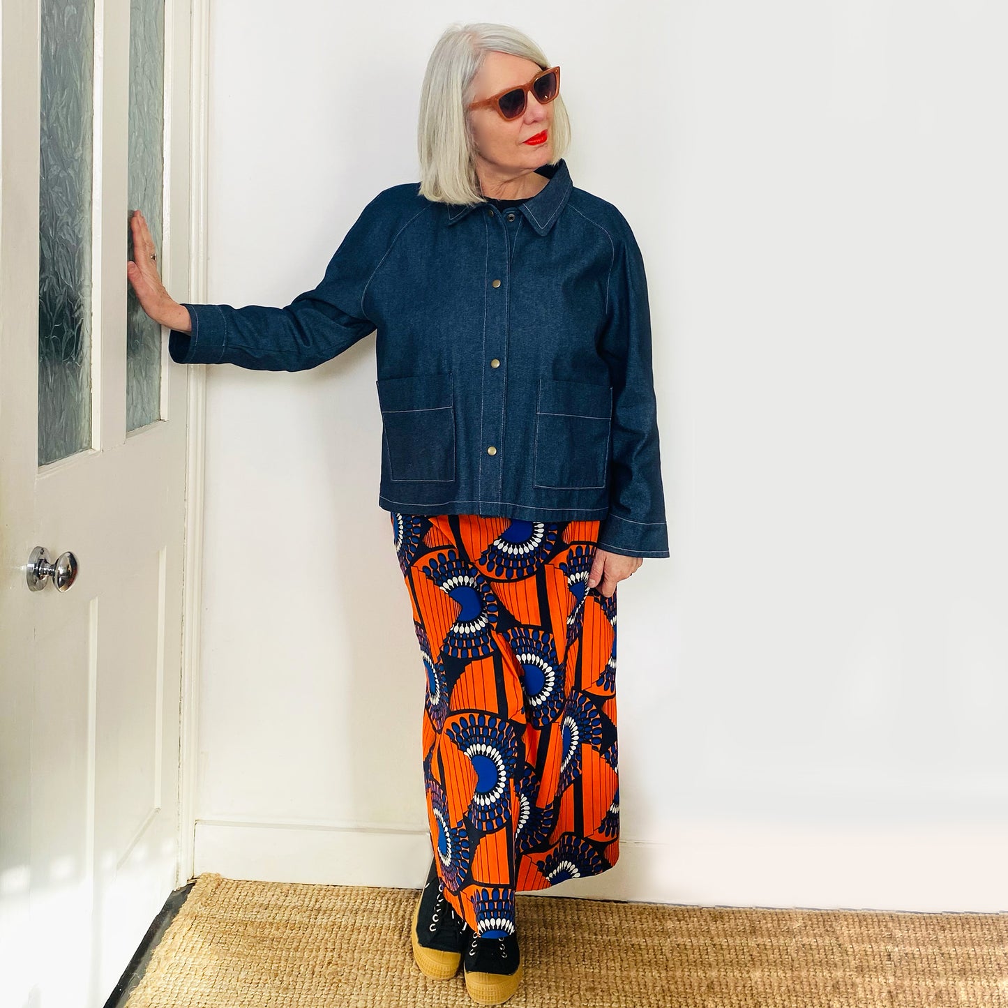 DOTTY LONG SKIRT sewing pattern