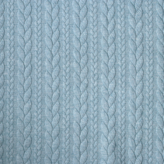 CABLE KNIT JERSEY FABRIC