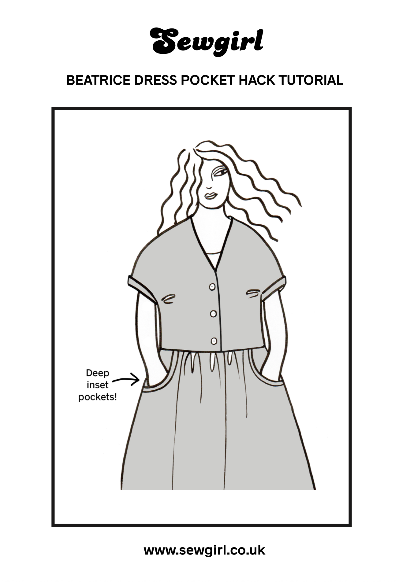 BEATRICE DRESS sewing pattern