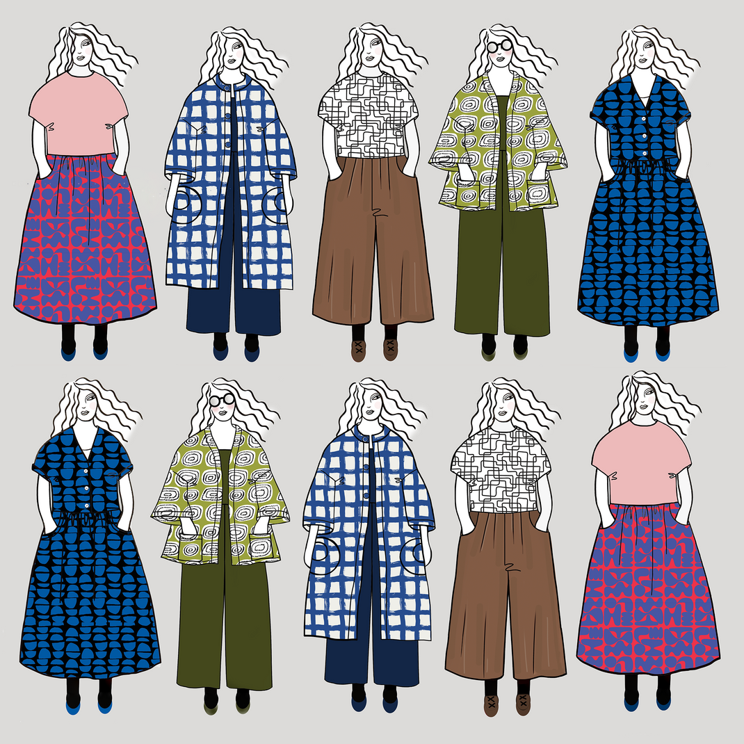Sewgirl sewing patterns and kits – Sewgirl UK
