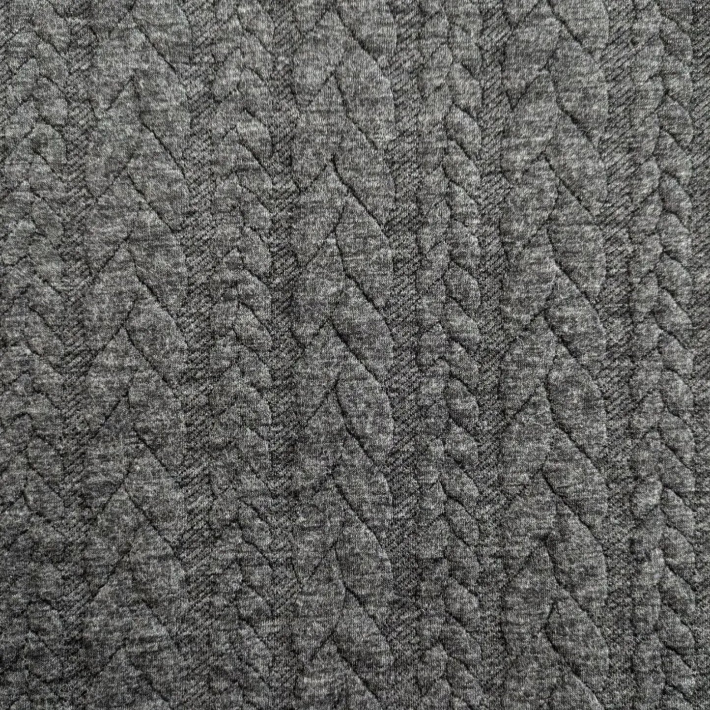 CABLE KNIT JERSEY FABRIC