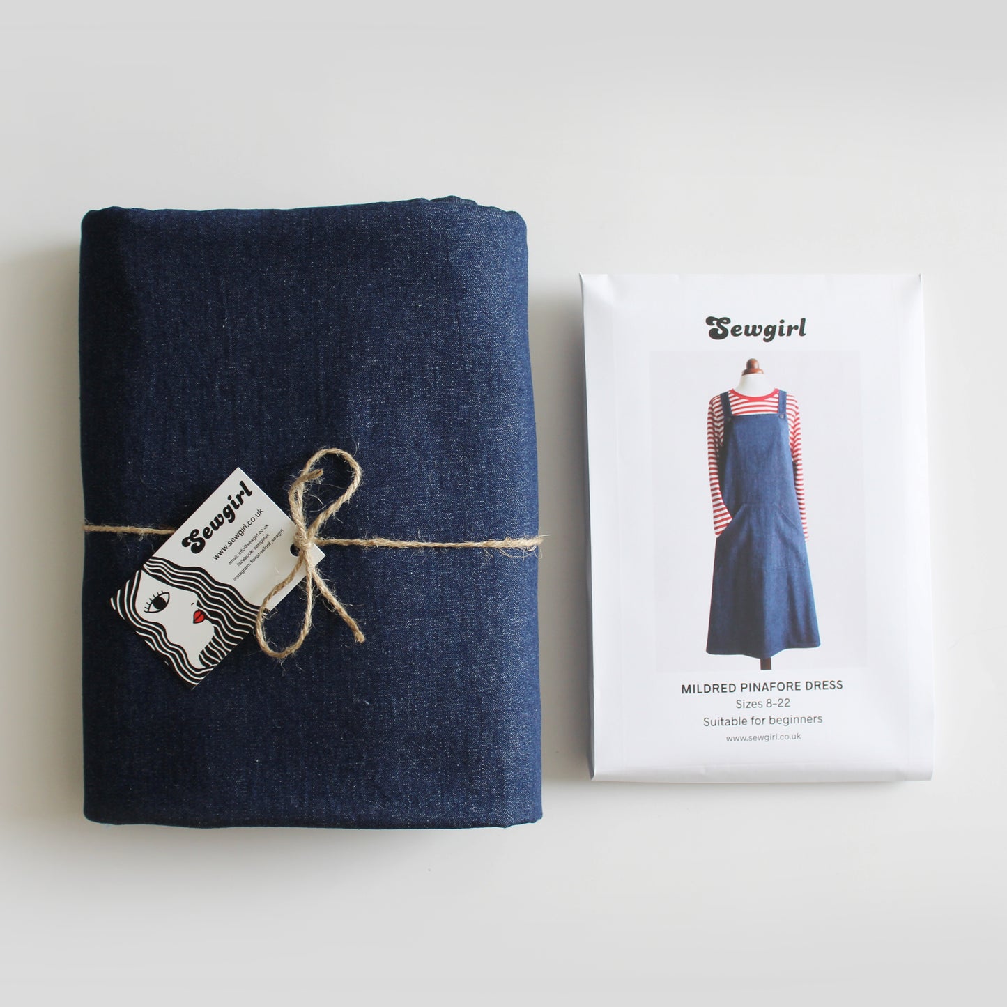 MILDRED PINAFORE sewing KIT