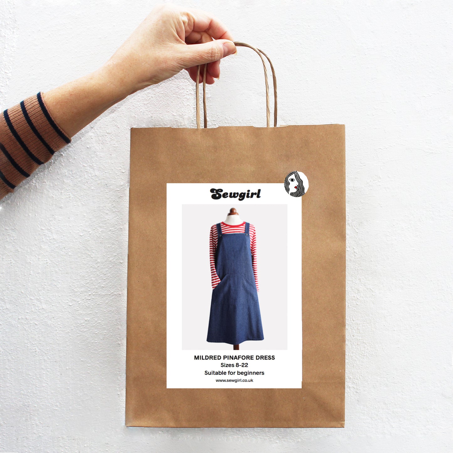 MILDRED PINAFORE sewing KIT