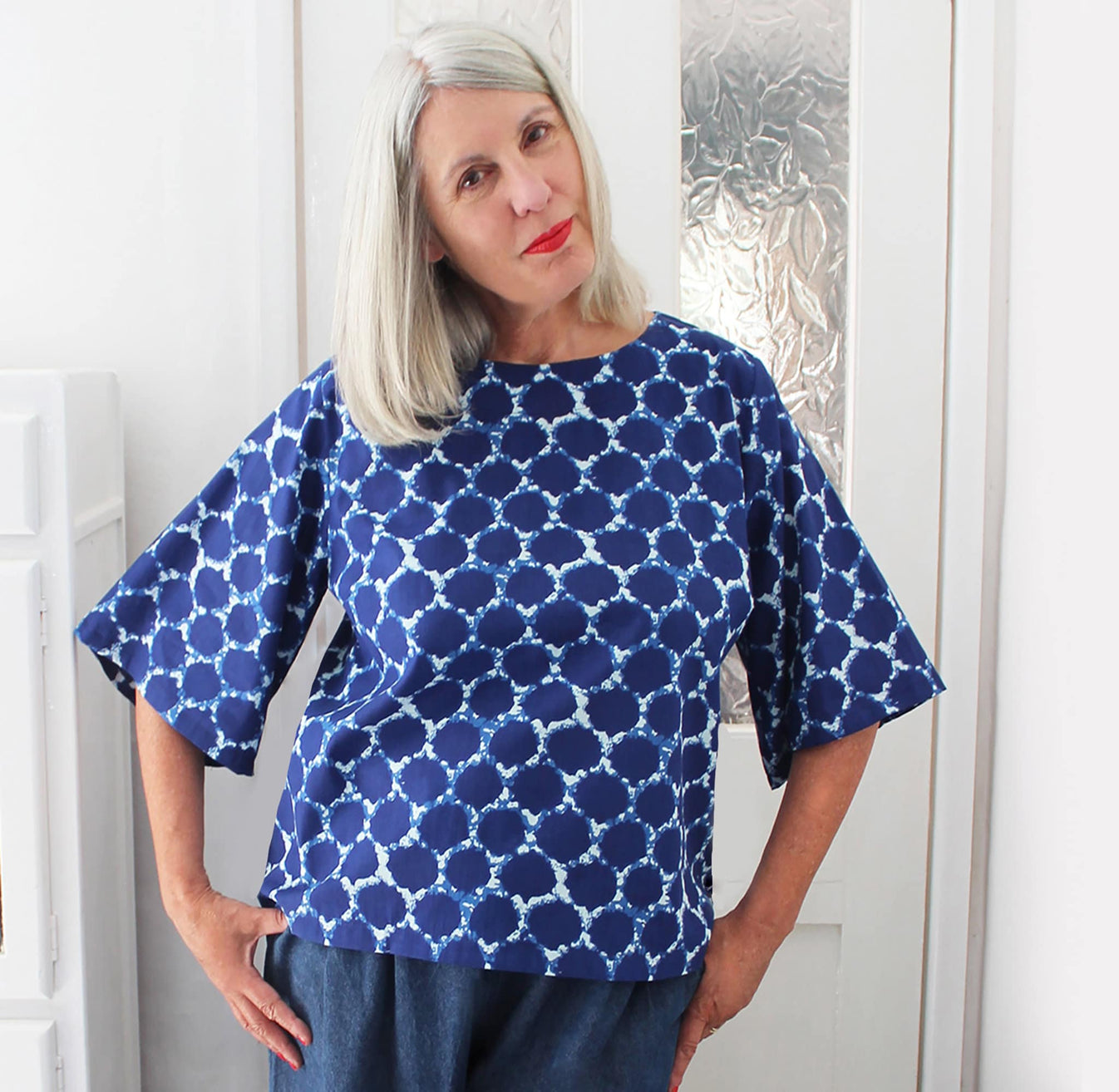 Peggy Sleeveless Top Eggshell