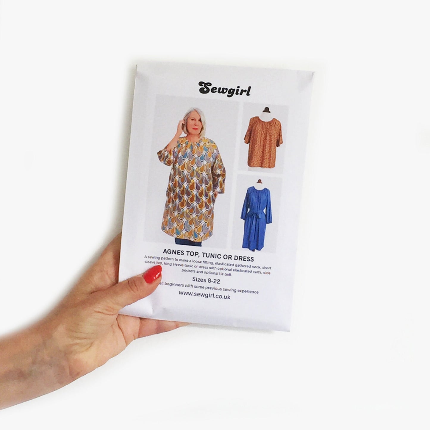 AGNES TOP or DRESS sewing pattern