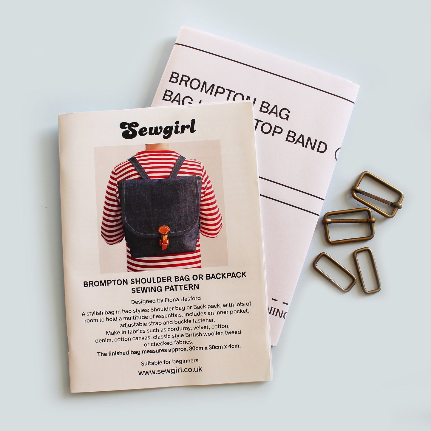 BROMPTON MESSENGER BAG PDF digital download sewing pattern