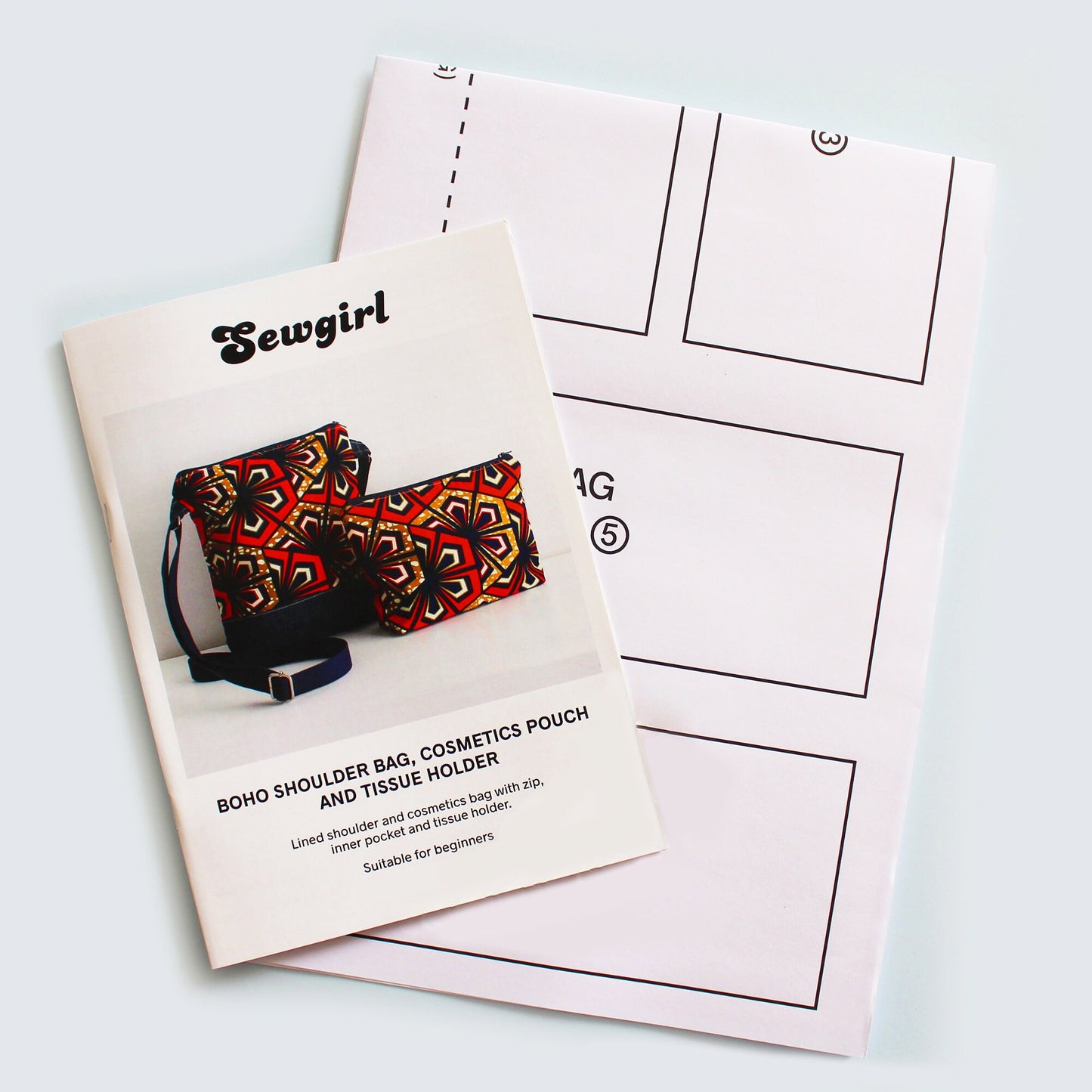BOHO BAG PDF digital download sewing pattern