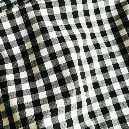 GINGHAM FABRIC-100% Cotton yarn-dyed