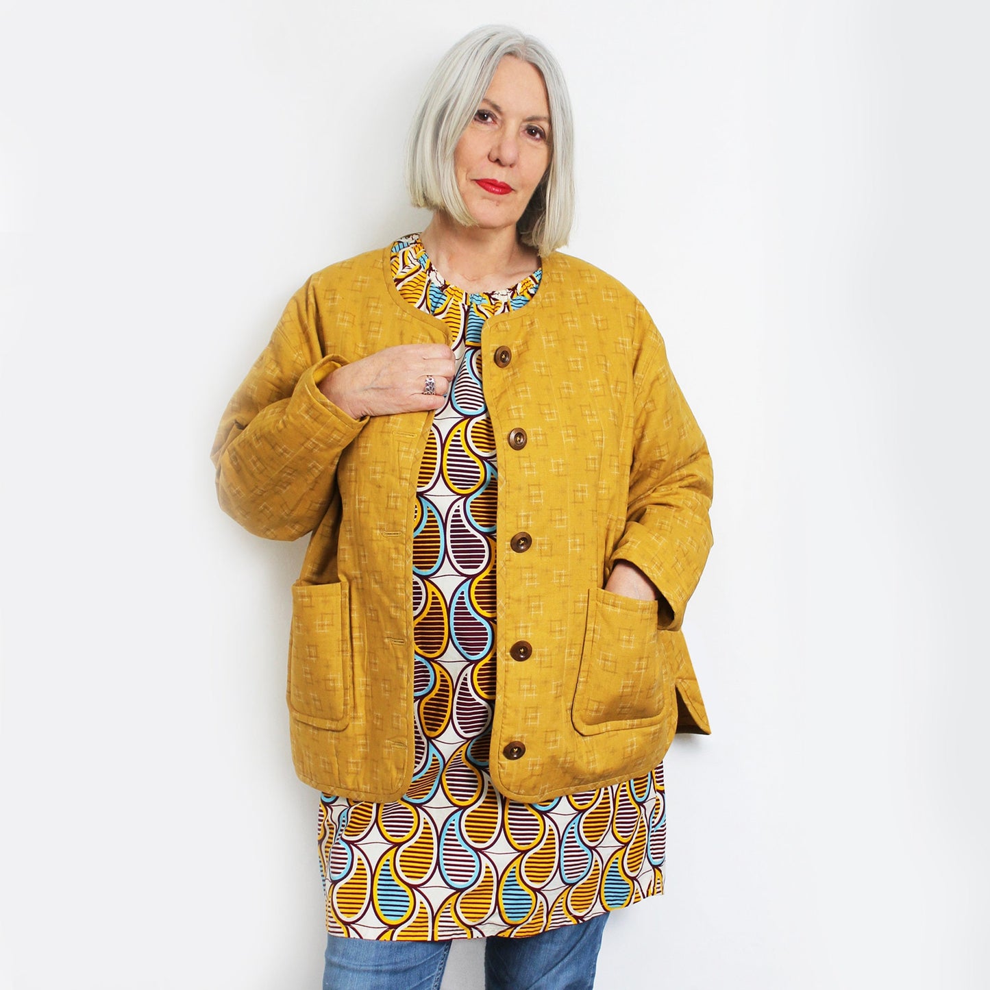 BIBI QUILTED JACKET sewing pattern