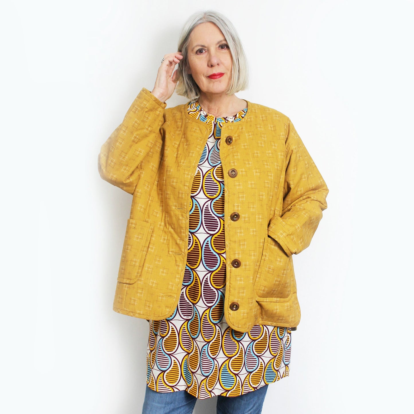 BIBI QUILTED JACKET sewing pattern